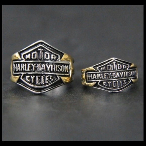Harley-Davidson Jewelry - - Matching 🔥His and Her HD Rings 🔥